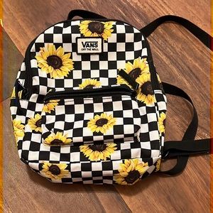 Vans sunflower book bag